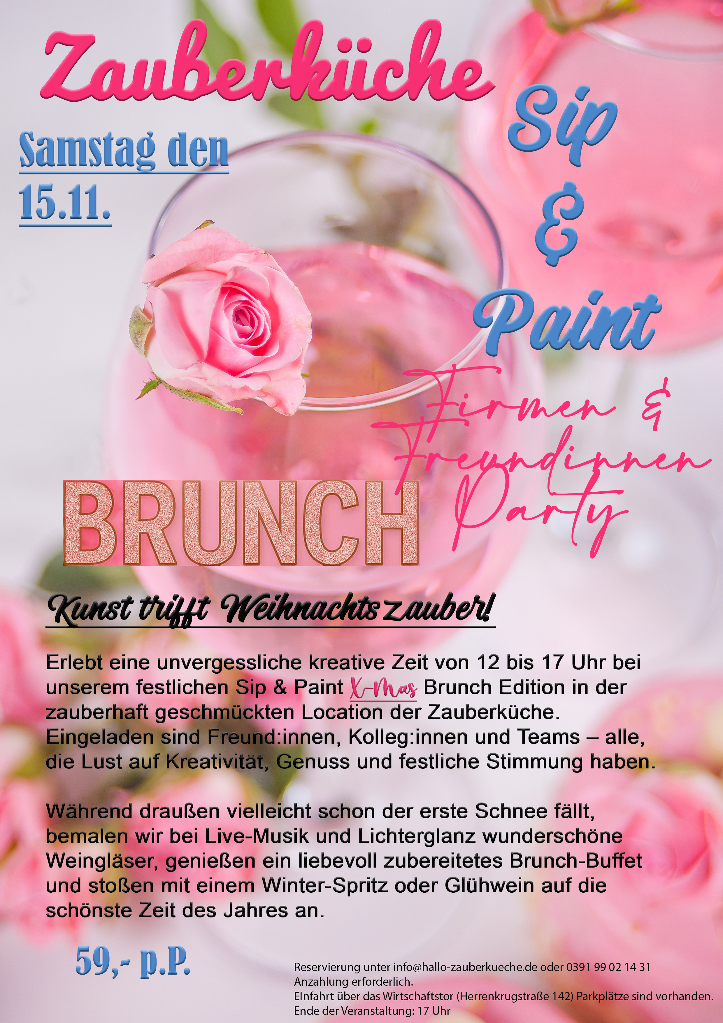 Sip Paint Food Shop Party