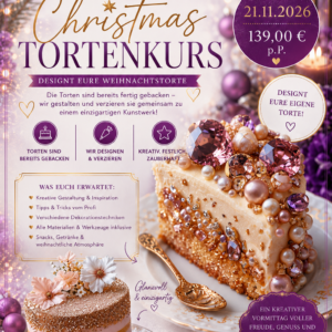"Christmas" Tortenkurs 21.11.2026