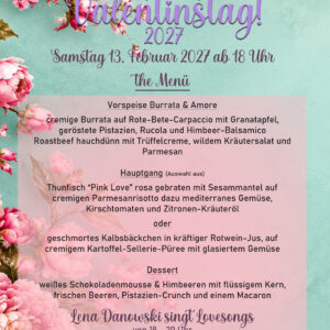 Valentins-Dinner 13.02.2027